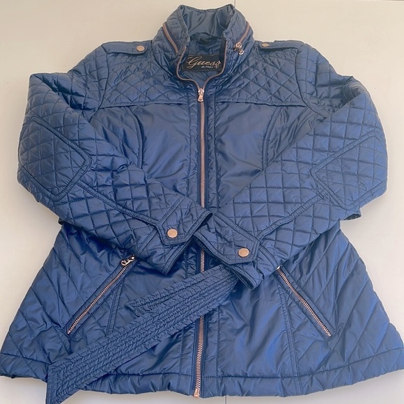 🆕 GUESS Puff Jacket Size M - Picture 4 of 5